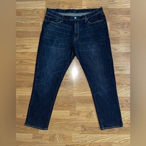 Lucky Brand Men’s 410 Athletic Slim Size 40x30 Dark Blue Excellent Condition